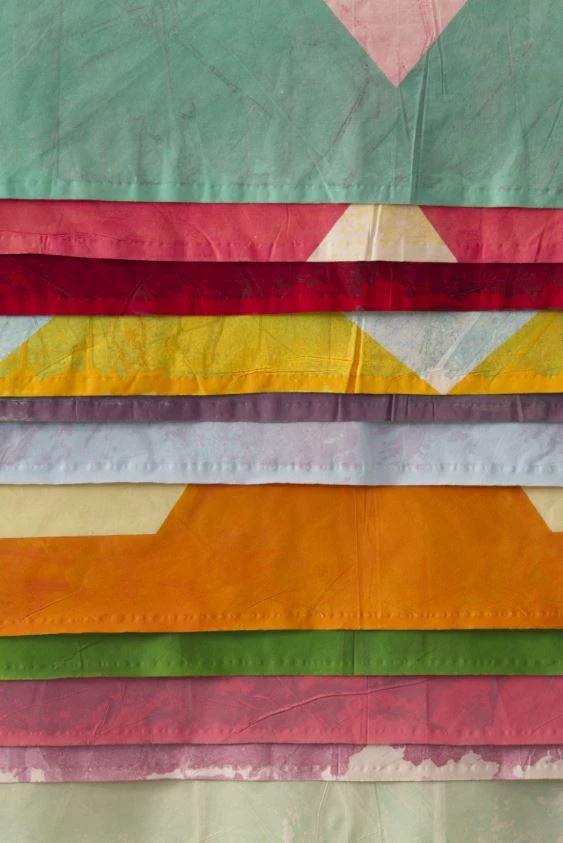 "Un récit tout tissu", atelier de l'artiste Anna Meschiari