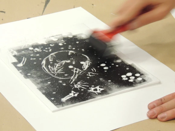 Mes vacances au musée.<br>"Looping !", Atelier animé par l'artiste Anaïs-Armelle Guiraud.