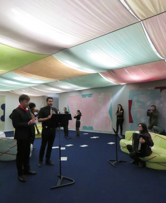 {Vibrations croisées} #2, performance musicale