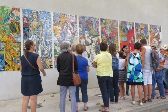 Visite en famille des oeuvres extérieures : "Le Mrac, un musée à ciel ouvert"