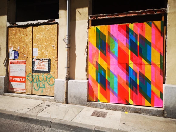 Atelier Street art avec l'artiste Julien Alins. 