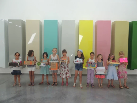 Mes vacances au musée.<br> Ateliers Eté 2015