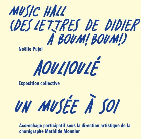 Vernissage expositions "Aoulioulé", Noëlle Pujol et Accrochage participatif "Un musée à soi"