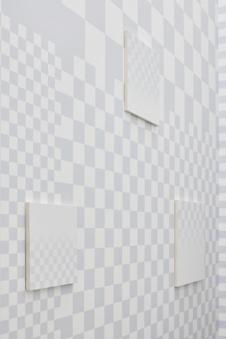 Philippe Decrauzat," There is always a background", 2025, copyright Galerie Nara Roesler.