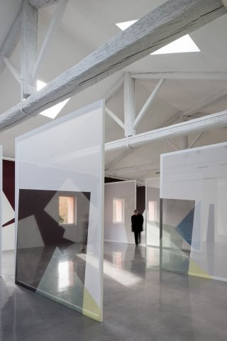 Cécile Bart, "L'hypothèse verticale", 2011, Musée régional d'Art Contemporain Languedoc-Roussillon. Photo Jean-Paul Planchon