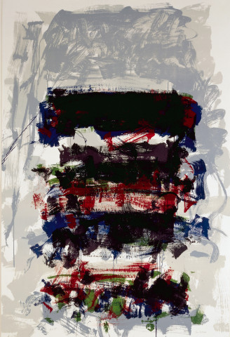 Joan Mitchell, "Champs", 1991. Collection du Centre national des arts plastiques en dépôt au Mrac Occitanie, Sérignan © Estate of Joan Mitchell. Photographie : Yves Chenot