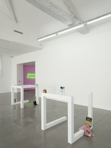 Sylvie Fleury, vue de l'exposition « Thunderb », Mrac Occitanie, Sérignan, 2025. Photo : Aurélien Mole