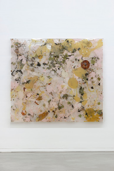 Mimosa Echard, "A/B23", 2017, matériaux mixtes, 180 x 200 cm, Musée régional d'art contemporain Occitanie, Sérignan, photo Aurélien Mole © Adagp, Paris, 2026