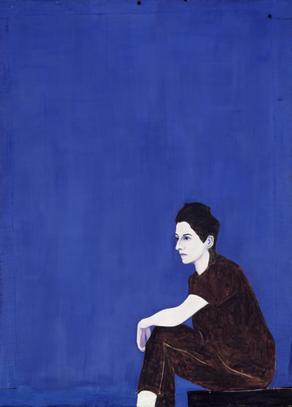 Djamel Tatah, "Sans titre", 1993, Huile et cire sur toile et bois, 244 x 174,5 x 5 cm, collection les Abattoirs Musée – Frac Occitanie Toulouse © Adagp, Paris, 2026 ; crédits photogr. Jean-Luc Auriol et Alain Gineste