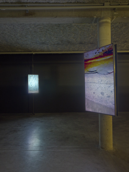 Anna Meschiari, vue de l'exposition « Les dormeur.euse.x.s », Mrac Occitanie, Sérignan, 2025. Photo : Aurélien Mole