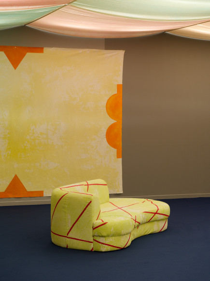 Anna Meschiari, vue de l'exposition « Les dormeur.euse.x.s », Mrac Occitanie, Sérignan, 2025. Photo : Aurélien Mole