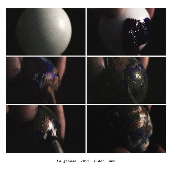 Hao Min Yang, "La Genèse", 2011, vidéo