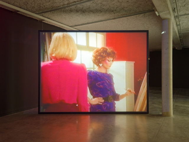 Brice Dellsperger, vue d'exposition, "Jean Biche & Sara Forever dans Le cours des choses". Mrac Occitanie, Sérignan, 2026. Photo : Aurélien Mole.