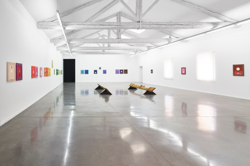 Vidya Gastaldon, vue de l'exposition « Demeure sans murs », Mrac Occitanie, Sérignan, 2024. Photo : Jean-Christophe Lett.