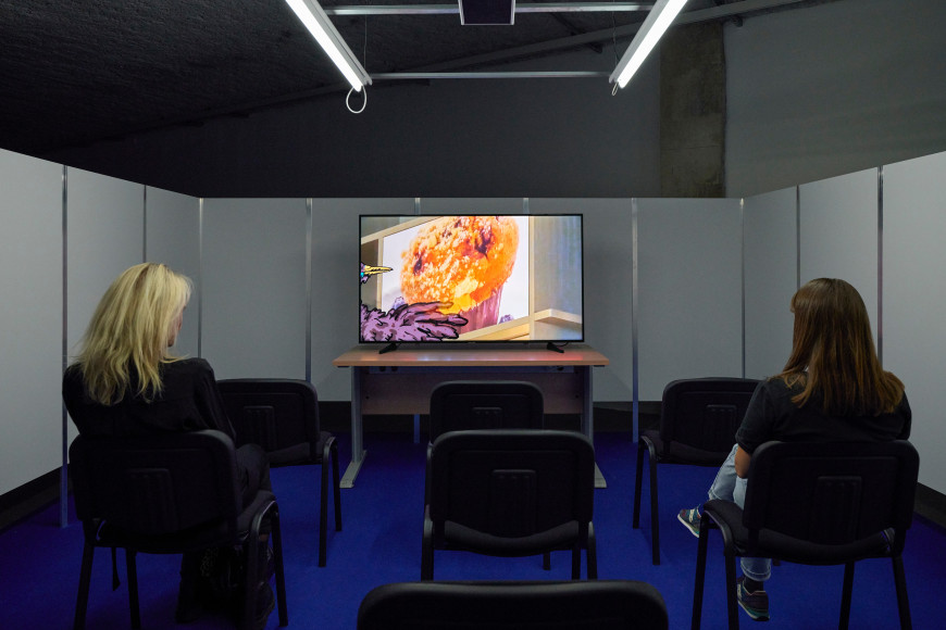 Arnaud Dezoteux, vue de l'exposition « Apprends et rêve », Mrac Occitanie, Sérignan, 2024. Photo : Jean-Christophe Lett.