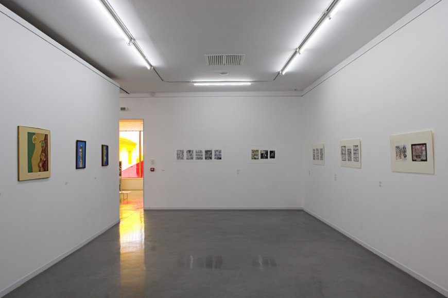 La Famille Crumb, Vue de l'exposition au Mrac, 2007. Photographie Jean-Paul Planchon.