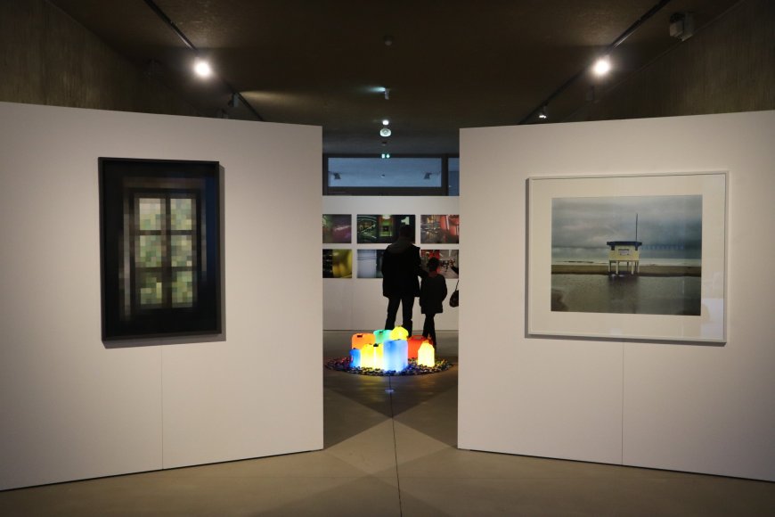 "Réfléchir la lumière", vue de l'exposition à L'Annexe.
