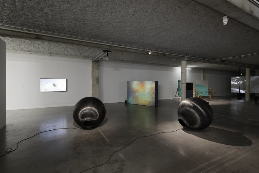 "La mesure du monde", vue de l'exposition au Mrac, Sérignan, 2019. Photographie Aurélien Mole